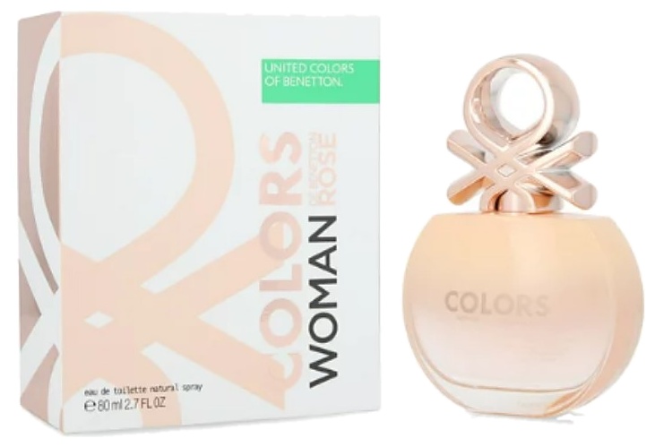 PERFUME BENETTON LADIES COLORS ROSE EDT 80ML DAMA