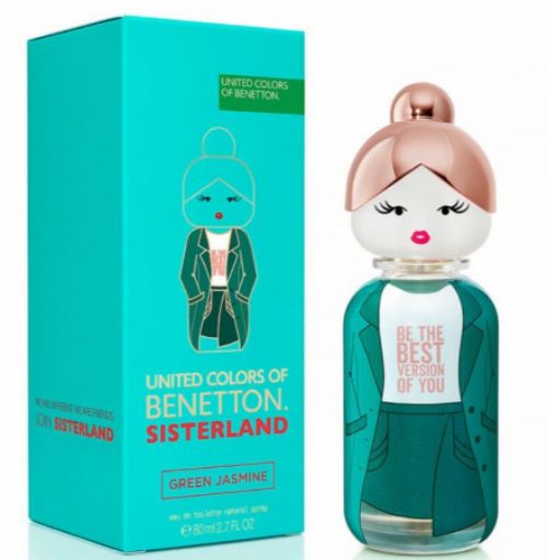 PERFUME BENETTON SISTERLAND GREEN JASMINE EDT 80ML DAMA