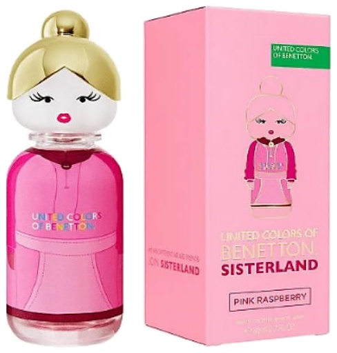 PERFUME BENETTON SISTERLAND PINK RASPBERRY EDT 80ML DAMA