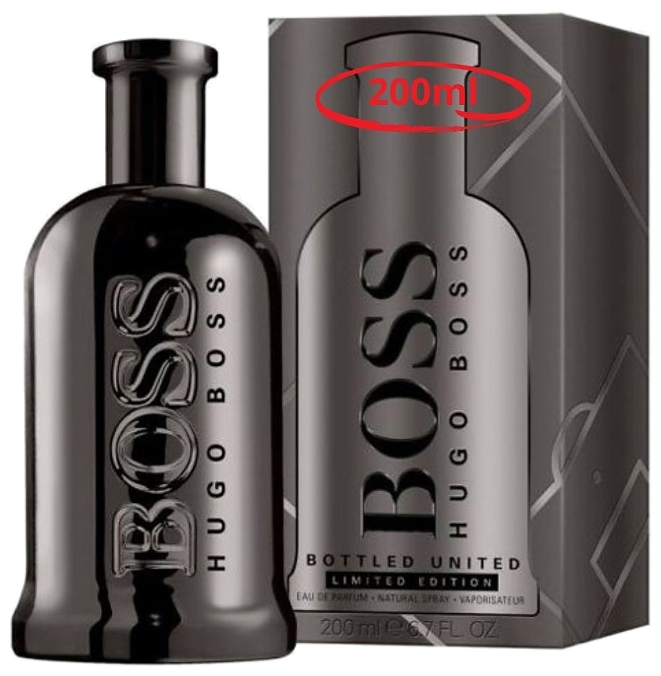 PERFUME HUGO BOSS UNITED BOTTLED EDP 200ML CABALLERO