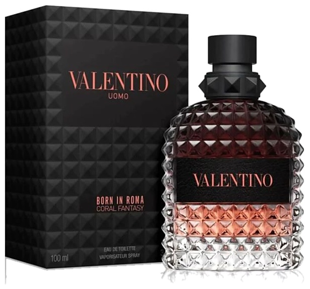 PERFUME VALENTINO UOMO BORN IN ROMA CORAL FANTASY EDT 100ML CABALLERO
