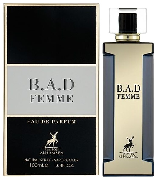 PERFUME MAISON ALHAMBRA B.A.D EDP 100ML DAMA