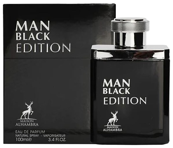 PERFUME MAISON ALHAMBRA MAN BLACK EDP 100ML CABALLERO