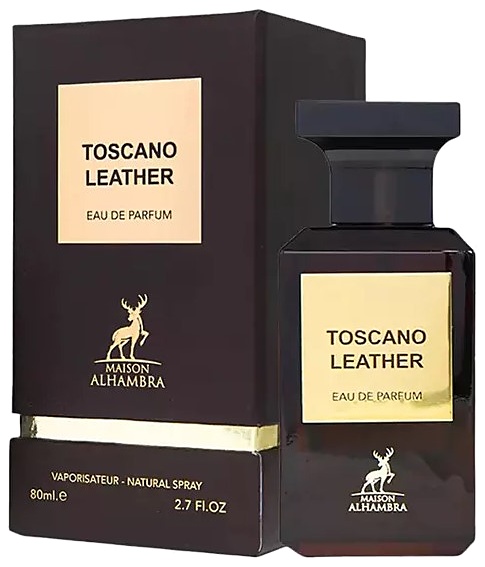 PERFUME MAISON ALHAMBRA TOSCANO LEATHER EDP 80ML CABALLERO