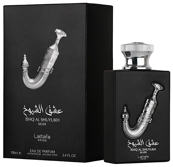 PERFUME LATTAFA PRIDE ISHQ AL SHUYUKH SILVER EDP 100ML CABALLERO