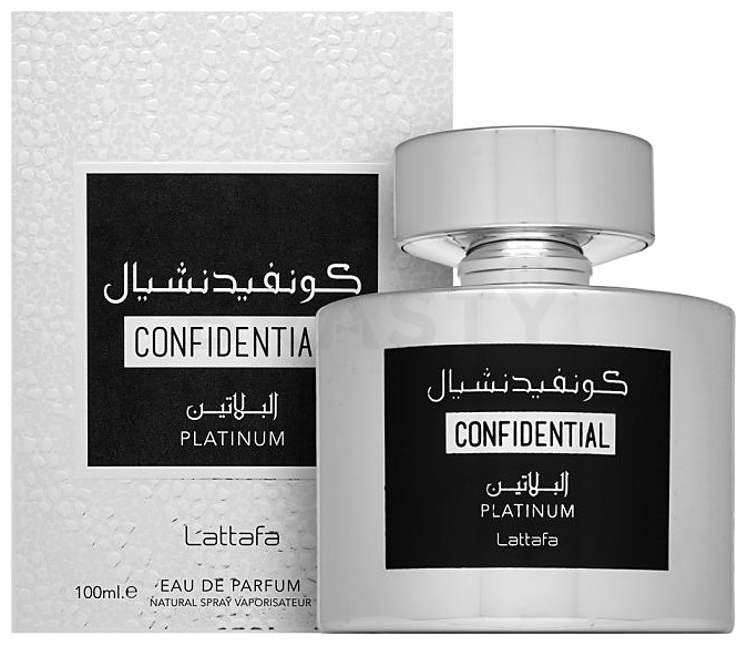 PERFUME LATTAFA CONFIDENTIAL PLATINUM EDP 100ML CABALLERO