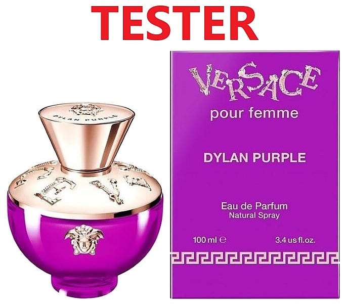 PERFUME VERSACE DYLAN PURPLE TESTER EDP 100ML DAMA