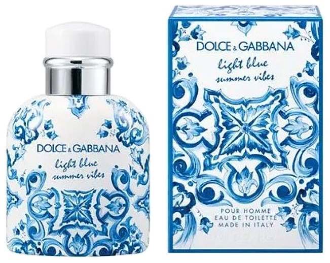 PERFUME DOLCE & GABBANA LIGHT BLUE SUMMER VIBES EDT 125ML CABALLERO