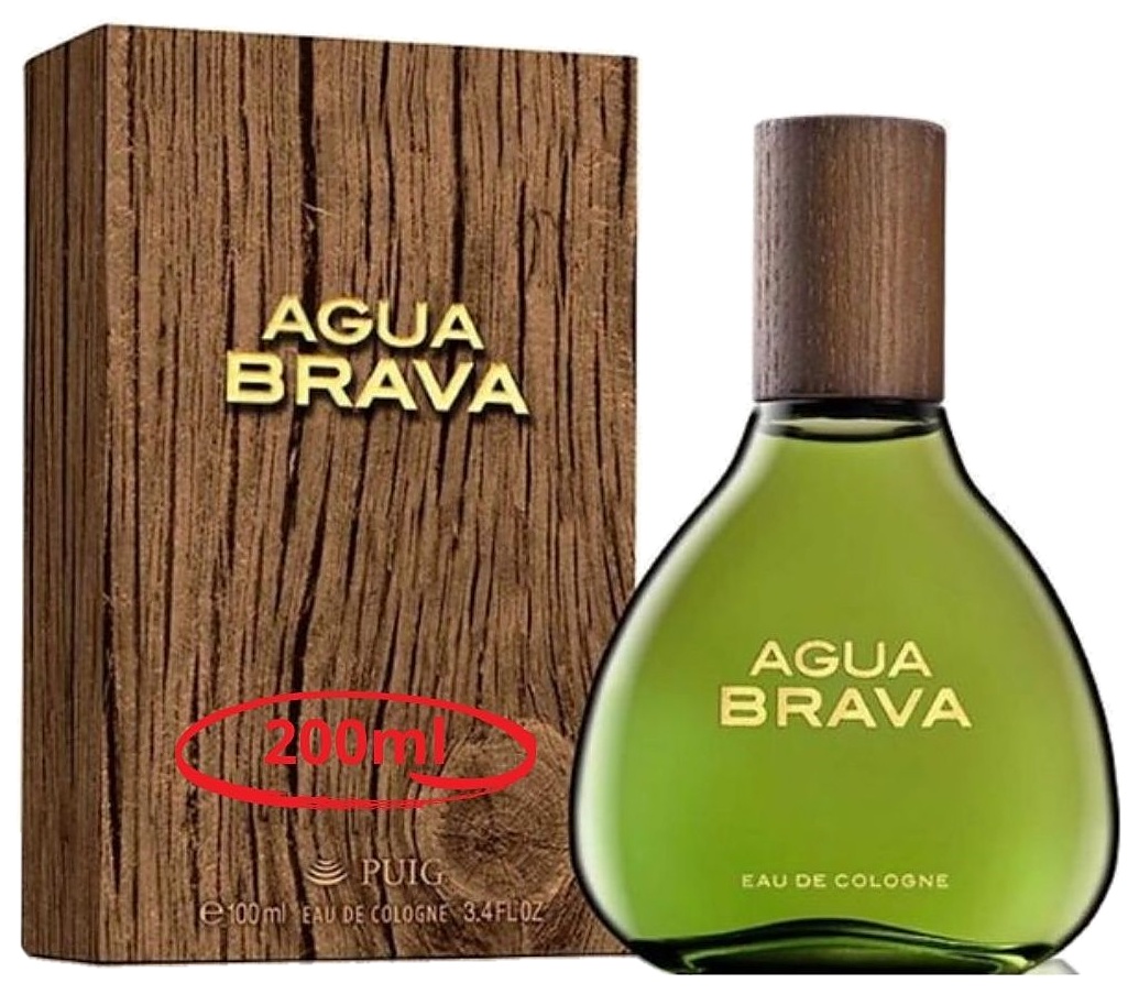 PERFUME ANTONIO PUIG AGUA BRAVA EDC 200ML CABALLERO