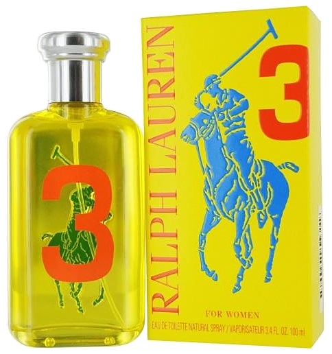 PERFUME RALPH LAUREN BIG PONY #3 EDT 100ML DAMA