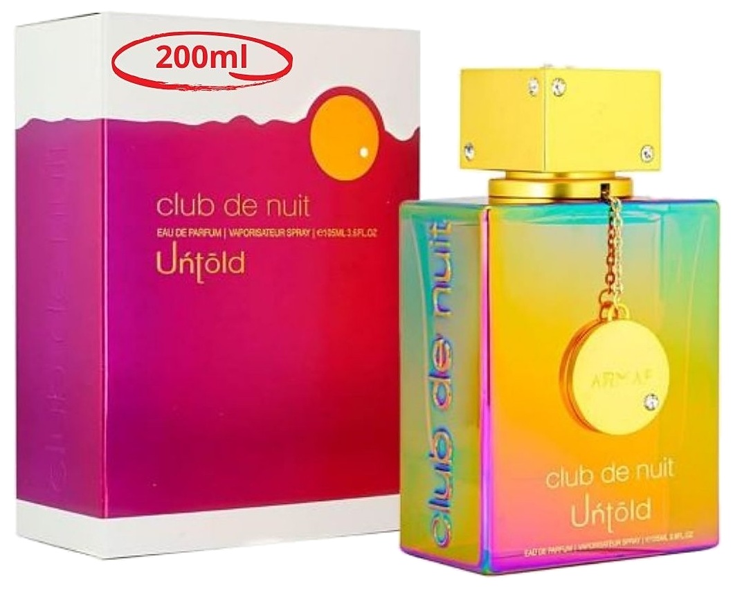 PERFUME ARMAF CLUB DE NUIT UNTOLD EDP 200ML UNISEX