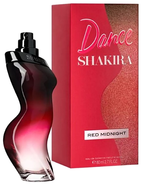 PERFUME SHAKIRA DANCE RED MIDNIGHT EDT 80ML DAMA
