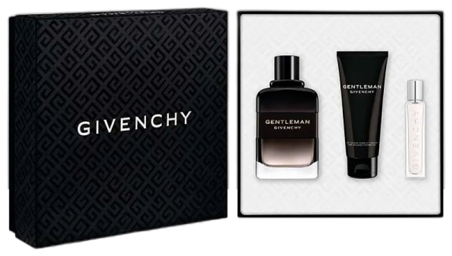 SET GIVENCHY GENTLEMAN BOISEE 3PC.EDP 100 MLSP+100ML SG+12.5 TR CABALLERO
