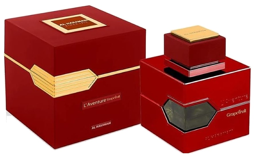PERFUME AL HARAMAIN L'AVENTURE GRAPEFRUIT EXTRAIT DE PARFUM 100ML UNISEX