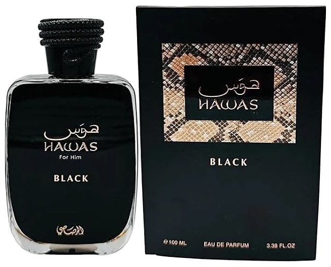 PERFUME RASASI HAWAS BLACK EDP 100ML CABALLERO