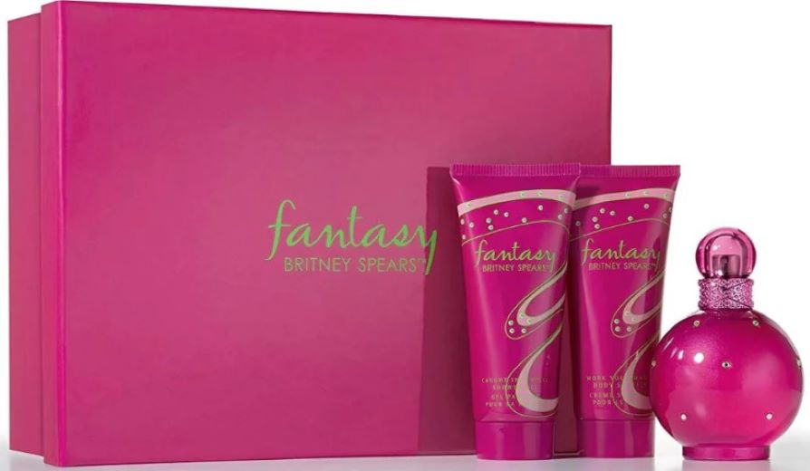 SET BRITNEY SPEARS FANTASY 3PZAS EDP 100ML +100ML BL +100ML SG DAMA