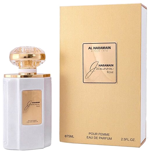 PERFUME AL HARAMAIN JUNOON ROSE EDP 75ML DAMA