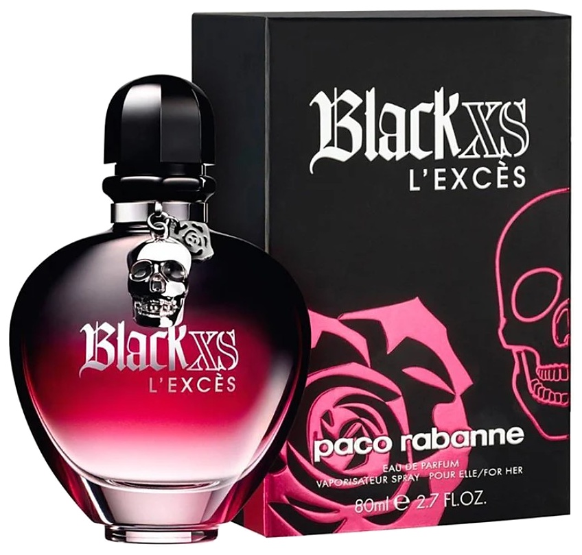PERFUME PACO RABANNE BLACK XS EDT 80ML DAMA