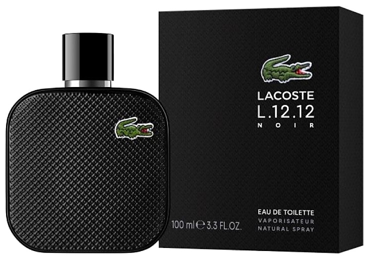 PERFUME LACOSTE L.12.12 NOIR EDT 100ML CABALLERO