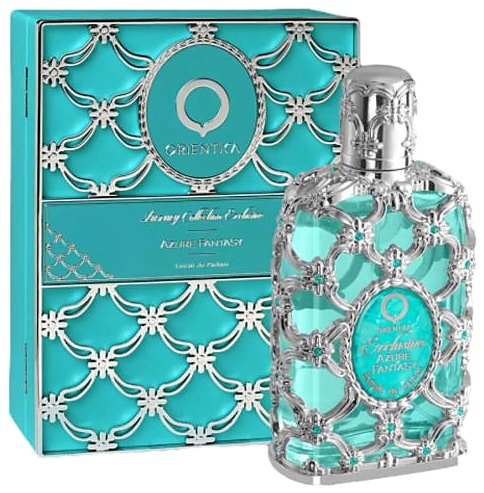PERFUME ORIENTICA LUXURY COLLECTION EXCLUSIVE AZURE FANTASY EXTRAIT DE PARFUM 80ML UNISEX