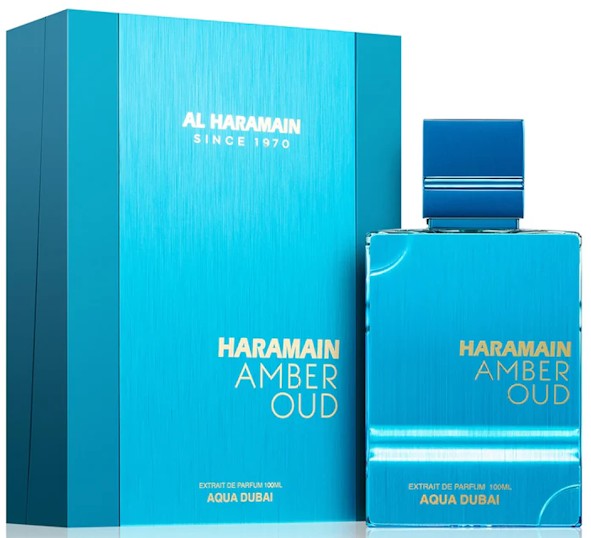 PERFUME AL HARAMAIN AMBER OUD AQUA DUBAI EXTRAIT DE PARFUM 100ML UNISEX