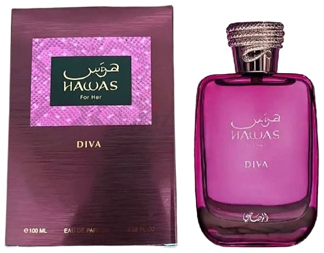 PERFUME RASASI HAWAS DIVA EDP 100ML DAMA