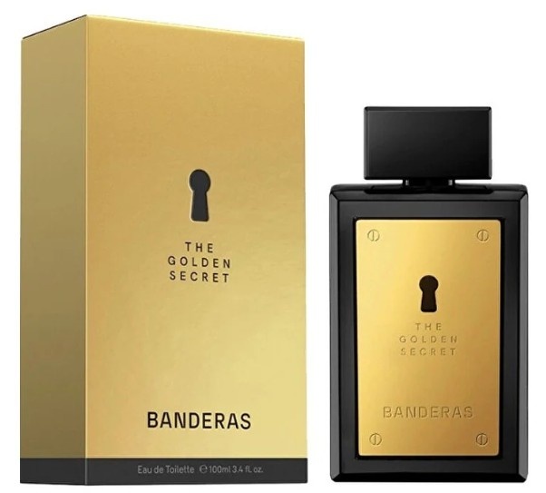 PERFUME ANTONIO BANDERAS THE GOLDEN SECRET EDT 100ML CABALLERO