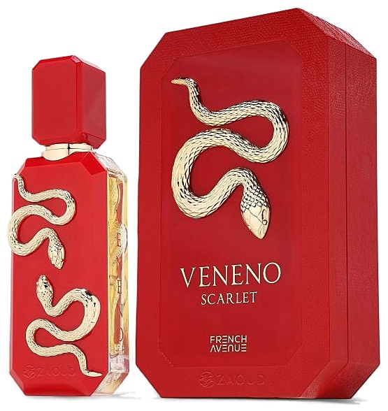 PERFUME FRENCH AVENUE VENENO SCARLET EDP 100ML UNISEX
