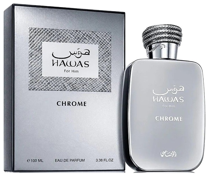 PERFUME RASASI HAWAS CHROME EDP 100ML CABALLERO