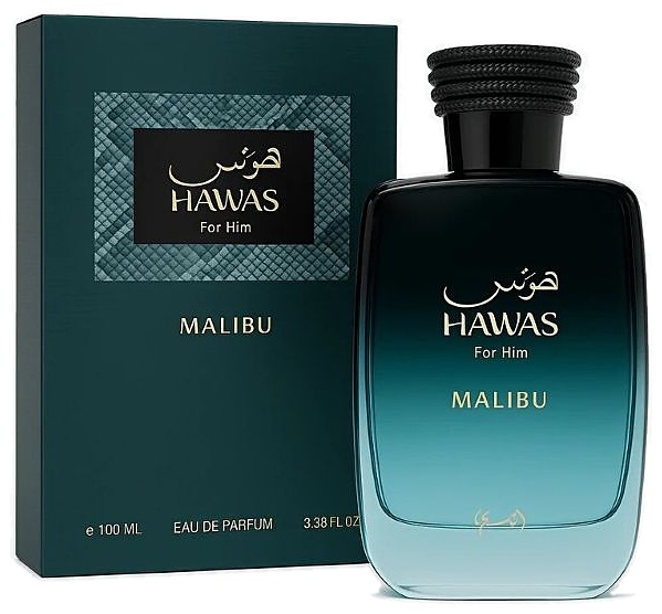 PERFUME RASASI HAWAS MALIBU EDP 100ML CABALLERO