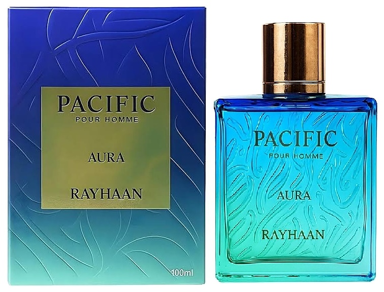 PERFUME RAYHAAN PACIFIC AURA EDP 100ML CABALLERO