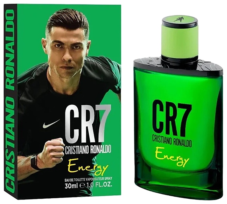 PERFUME CRISTIANO RONALDO CR7 ENERGY EDT 100ML CABALLERO