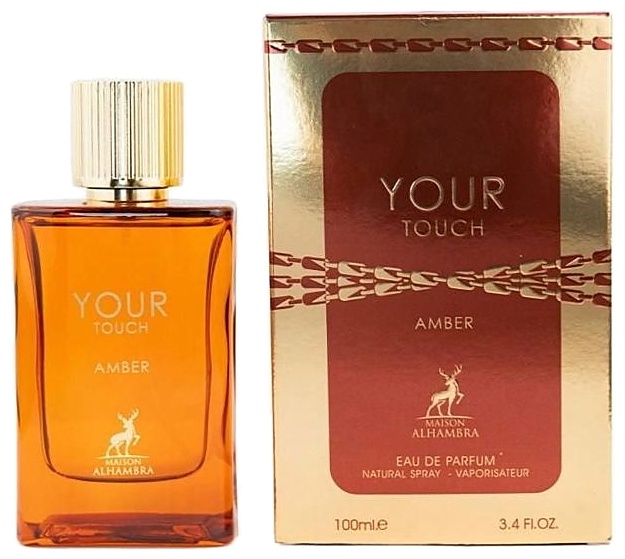 PERFUME MAISON ALHAMBRA YOUR TOUCH AMBER EDP 100ML UNISEX