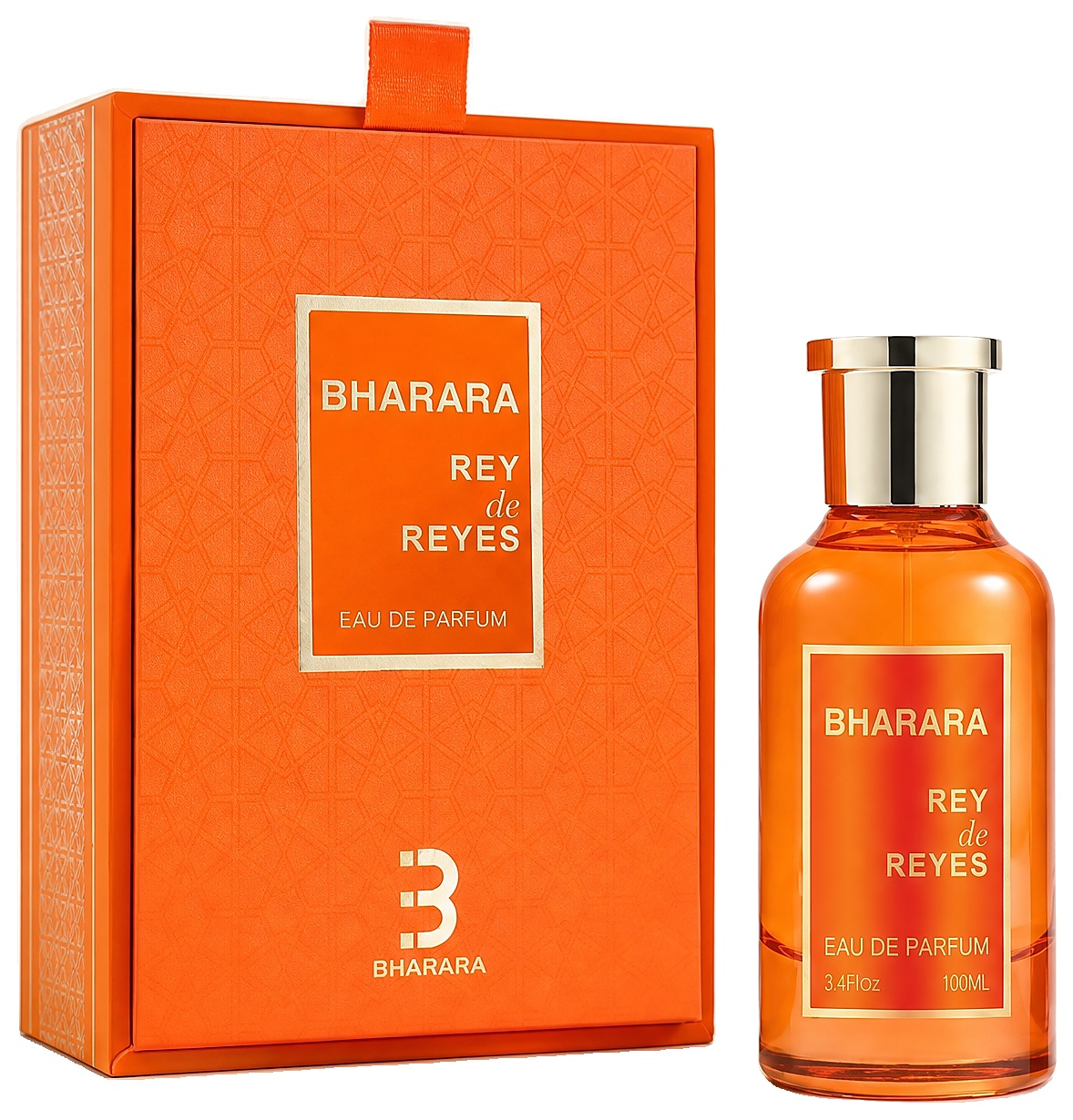 PERFUME BHARARA REY DE REYES ORANGE EDP 100ML CABALLERO