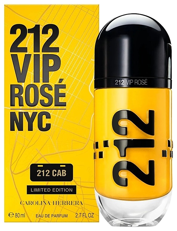 PERFUME CAROLINA HERRERA 212 VIP ROSE CAB EDP 80ML DAMA