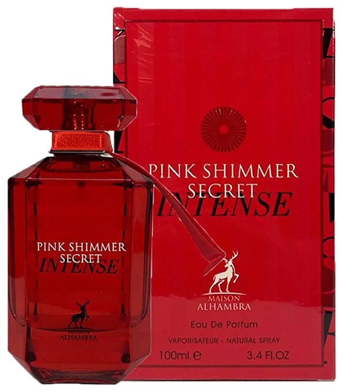 PERFUME MAISON ALHAMBRA PINK SHIMMER SECRET INTENSE EDP 100ML DAMA