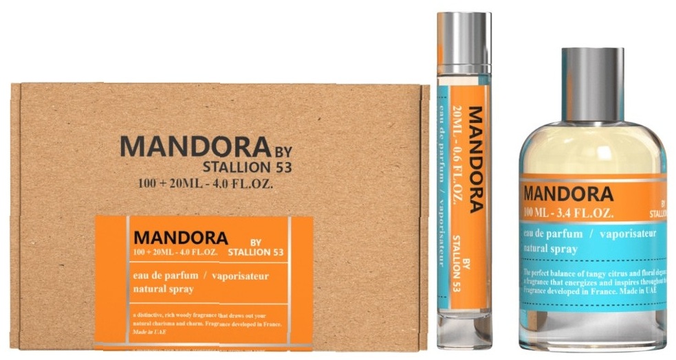 SET EMPER MANDORA 53 EDP 2 PCS 100ML + 20ML CABALLERO
