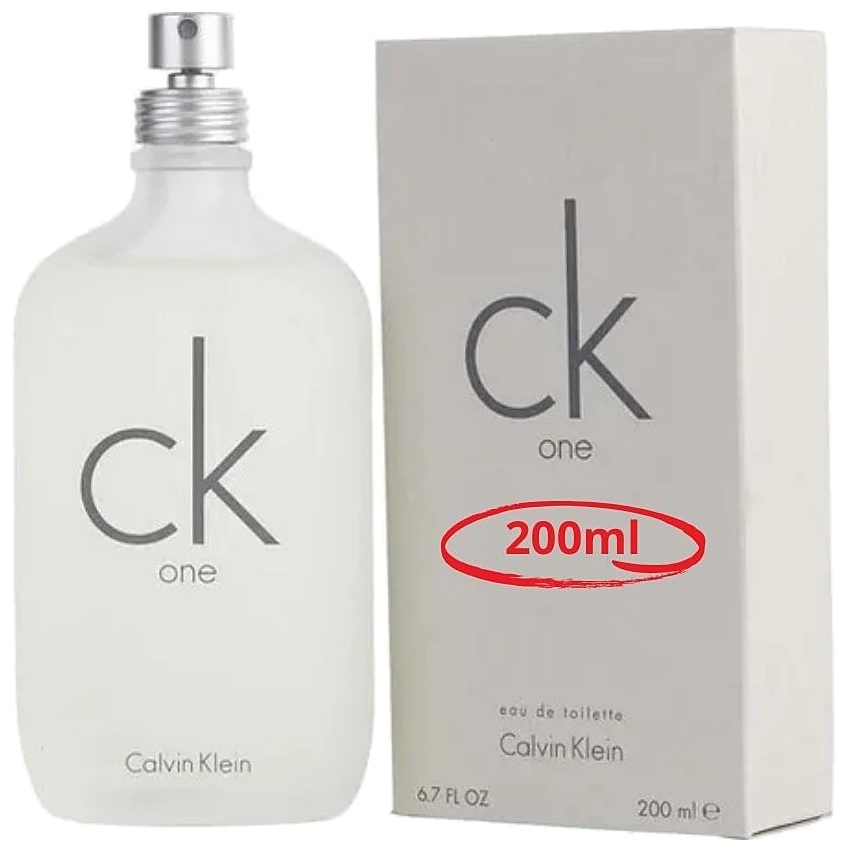 PERFUME CALVIN KLEIN CK ONE EDT 200ML UNISEX