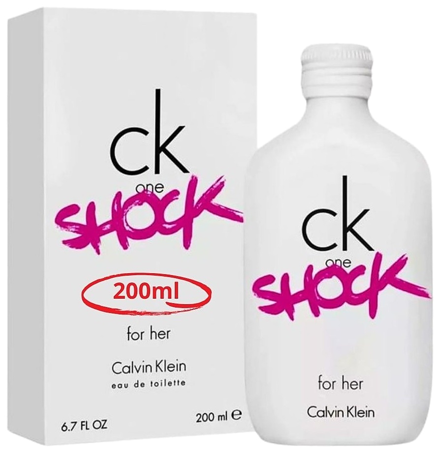PERFUME CALVIN KLEIN CK ONE SHOCK EDT 200ML DAMA