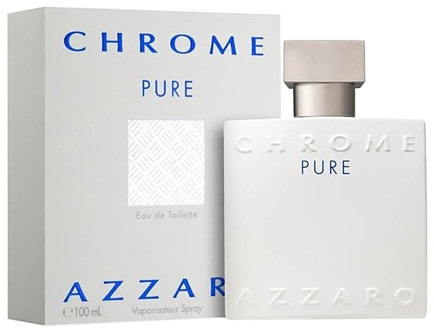 PERFUME AZZARO CHROME PURE EDT 100ML CABALLERO