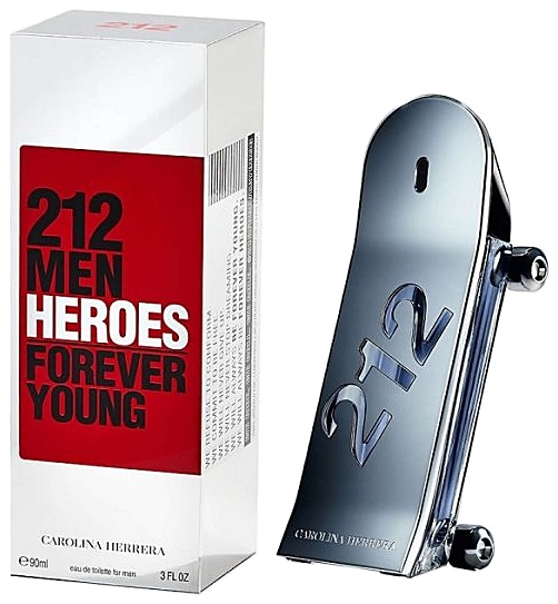 PERFUME CAROLINA HERRERA 212 HEROES FOREVER YOUNG EDT 90ML CABALLERO