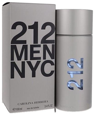 PERFUME CAROLINA HERRERA 212 MEN NYC EDT 100ML CABALLERO