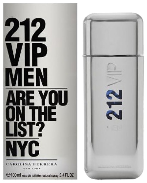 PERFUME CAROLINA HERRERA 212 VIP MEN EDT 100ML CABALLERO