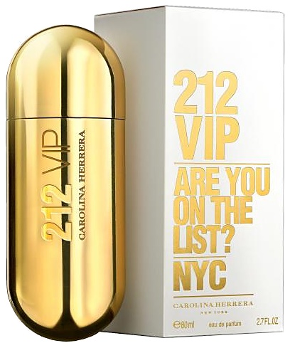 PERFUME CAROLINA HERRERA 212 VIP EDP 80ML DAMA