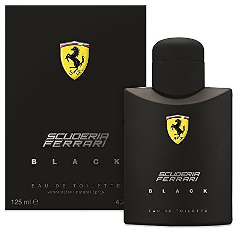 PERFUME FERRARI SCUDERIA BLACK EDT 125ML CABALLERO