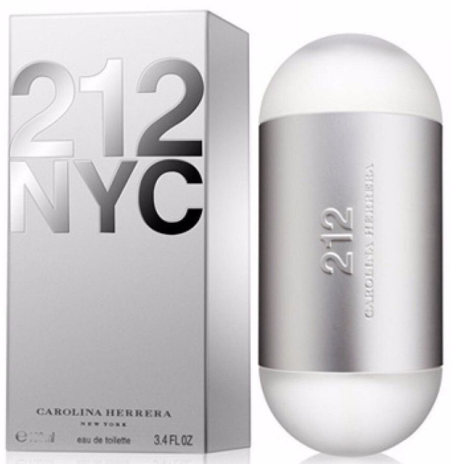 PERFUME CAROLINA HERRERA 212 NYC EDT 100ML DAMA
