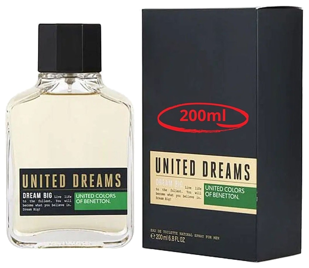 PERFUME BENETTON UNITED DREAMS DREAM BIG EDT 200ML CABALLERO