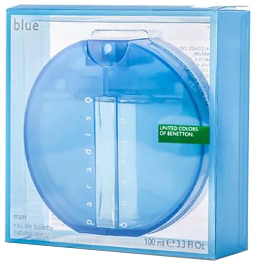 PERFUME BENETTON PARADISO INFERNO BLUE EDT 100ML CABALLERO