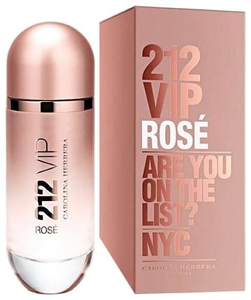 PERFUME CAROLINA HERRERA 212 VIP ROSÉ EDP 125ML DAMA