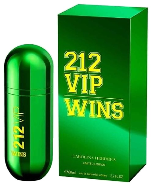 PERFUME CAROLINA HERRERA 212 WINS LIMITED EDITION EDP 80ML DAMA